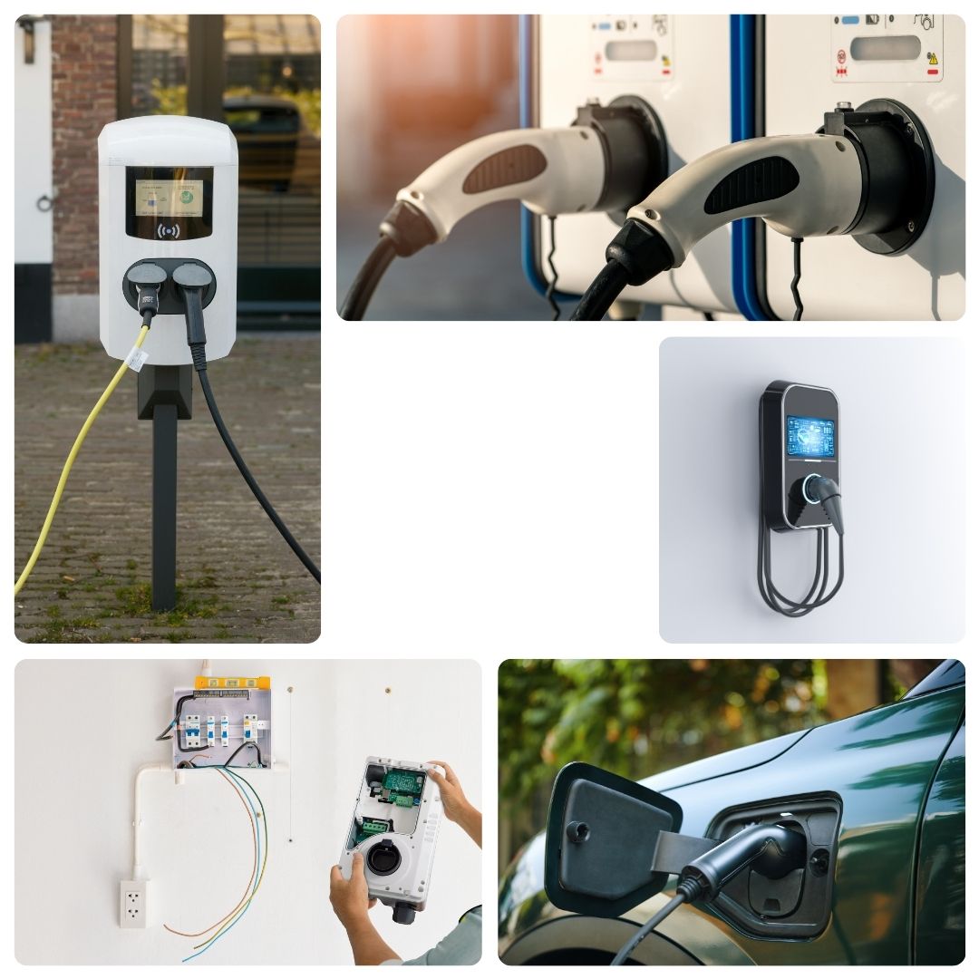 Installation borne de recharge véhicule électrique